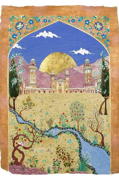 نقش باغ های ایرانی در هنر و ادبیات ایران